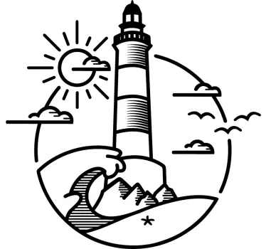 Autocolante para veículos farol monocolor - TenStickers