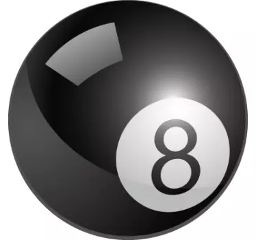 Autocolante decorativo bola de bilhar - TenStickers