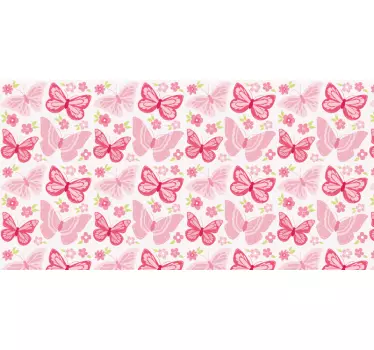 Autocolantes para móveis desenho de borboletas - TenStickers