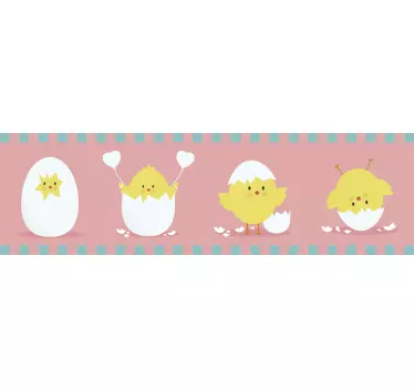 Autocolantes de ilustrações pintaínho amarelo - TenStickers