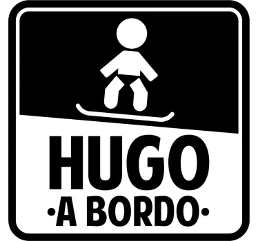 Autocolantes pequenos decorativos bebe a bordo - TenStickers