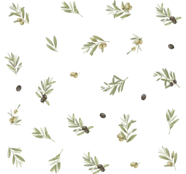 Autocolante para janela conjunto de videiras oliveiras - TenStickers