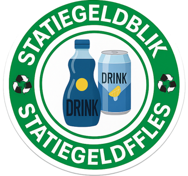 Autocolante para janela etiqueta de reciclagem de bebidas - TenStickers