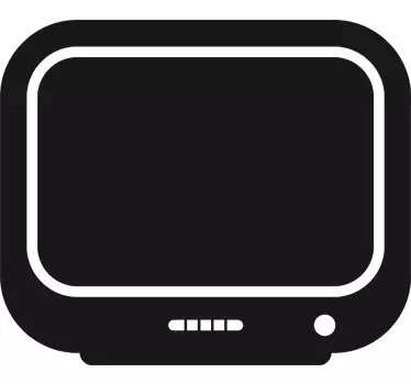 Autocolante de ardósia Monitor televisão  - TenStickers