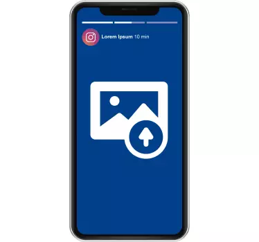Autocolantes de efeitos visuais História do instagram com foto - TenStickers