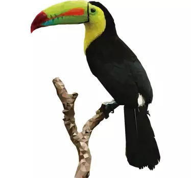 Autocolante de pássaros tucano - TenStickers