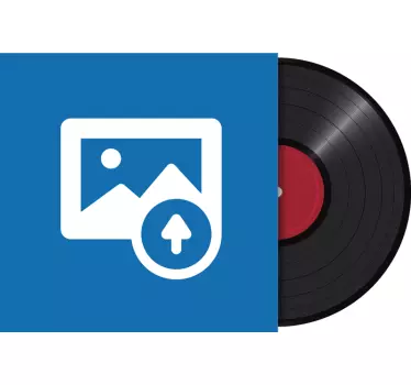 Vinil decorativo de rock LP Personalizado - TenStickers