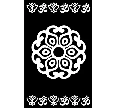 Vinil ornamental Mandala Original - TenStickers