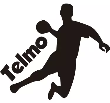 Autocolantes de outros desportos Jogador de Andebol - TenStickers
