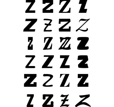 Autocolantes decorativos infantis ZZZZ - TenStickers