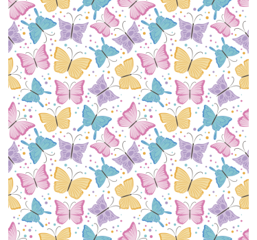 Autocolante para janelas de borboleta bonita - TenStickers