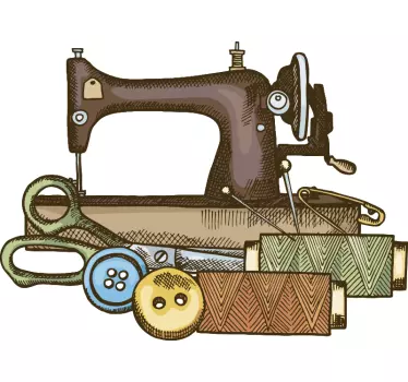 Kit de costura arte da parede do vinil - TenStickers
