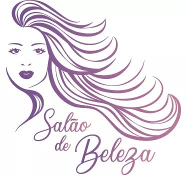 Autocolantes de negocios Salão de Beleza - TenStickers