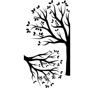Autocolantes de flores e plantas árvore de canto - TenStickers