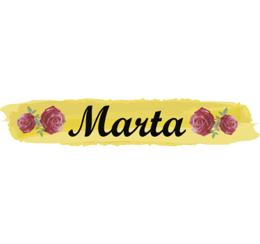 Decoração personalizada da parede da flor da bicicleta da rosa - TenStickers