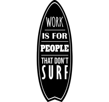 Autocolantes de surf Pessoas que surfam - TenStickers