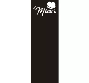 Vinil autocolante decorativo quadro-negro Menu - TenStickers