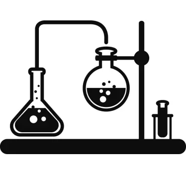 Vinil decorativo de ciência química - TenStickers