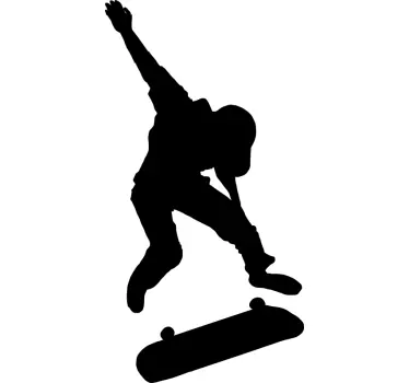 Vinil decorativo de desportos radicais truque de skate - TenStickers