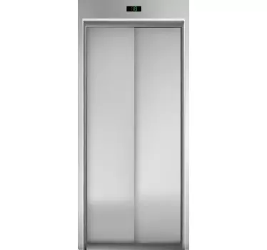 Vinil para porta Elevador - TenStickers