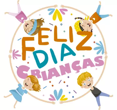 Autocolantes Promoções Feliz dia das crianças - TenStickers