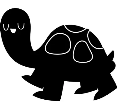 Autocolante decorativo de animais tartaruga gigante - TenStickers
