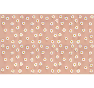 Vinil decorativo para móveis Padrão de margaridas - TenStickers
