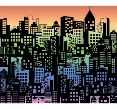Autocolantes para móveis Armário multicolorido - TenStickers