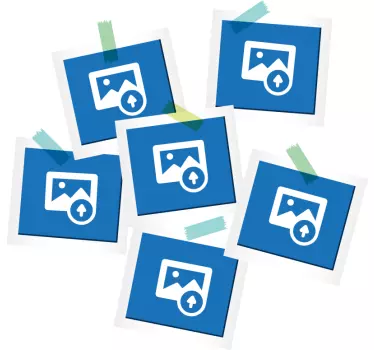 Personalizável com sua imagem vinil autocolante decorativo em vin - TenStickers