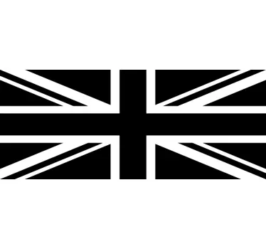 Autocolante decorativo com bandeiras Bandeira britânica - TenStickers