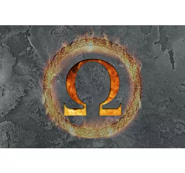 Autocolante decorativo para PC Deus da guerra - TenStickers