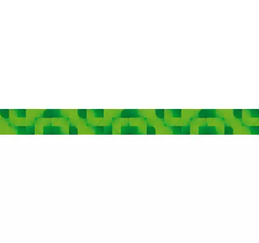 Autocolante decorativo azulejo Efeito verde com quadrados - TenStickers