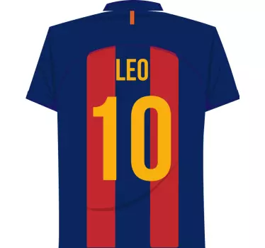 Autocolante decorativo futebol Futebol messi - TenStickers