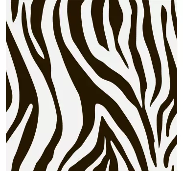 Autocolante decorativo para PC Padrão de zebra - TenStickers