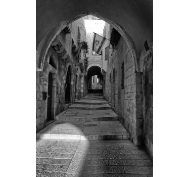 Vinil fotomural Rua de jerusalém - TenStickers