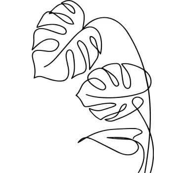 Plantas Vinil Monstros abstratos - TenStickers