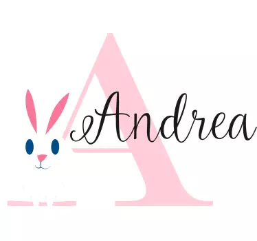Autocolantes decorativos de ilustrações Nome personalizado primei - TenStickers