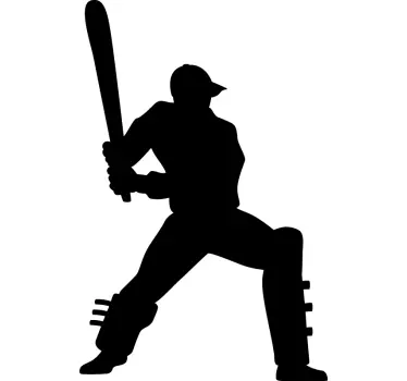 Autocolantes decorativos de outros desportos Silhueta do jogador - TenStickers