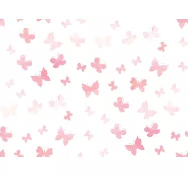 Vinil para móveis Borboletas rosa - TenStickers