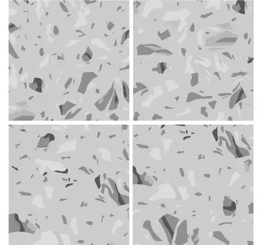 Adesivos azulejos Telha de mármore cinza - TenStickers