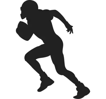 Vinil desporto Jogador de futebol americano - TenStickers