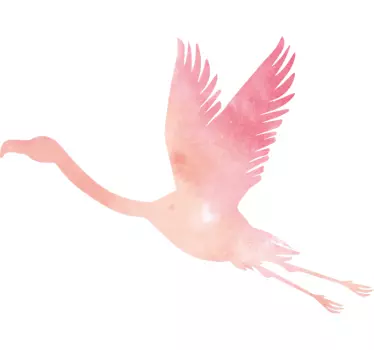 Autocolantes de pássaros e aves Flamingos voando - TenStickers