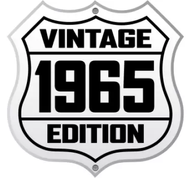 Autocolante decorativo para motas Clássico retro vintage - TenStickers