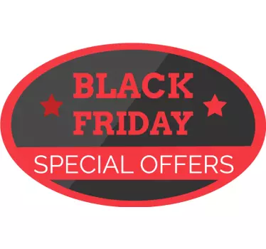 Autocolante de promoção placa de evento promocional - TenStickers