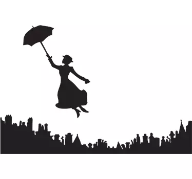 Vinil decorativo Mary Poppins - TenStickers