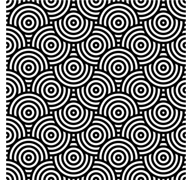 Vinil para chuveiro Cercles para janela - TenStickers