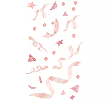 Autocolante para bebé gráficos pastel lúdicos - TenStickers