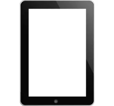 Autocolante de parede iPad em quadro branco - TenStickers