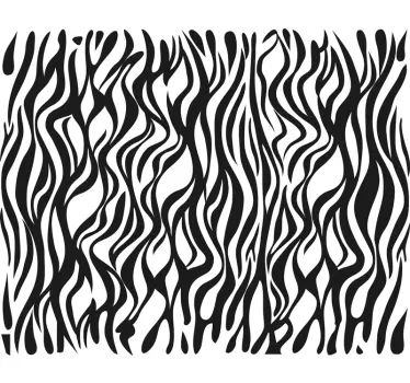 Vinil para móveis Fundo zebra - TenStickers