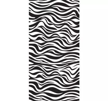 vinil autocolante decorativo de iphone de fundo zebra - TenStickers